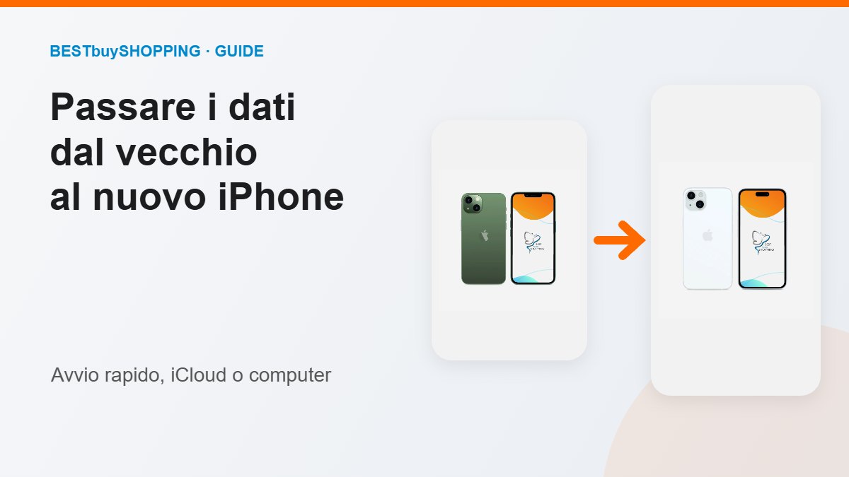 Come passare i dati dal vecchio al nuovo iPhone (in modo semplice)