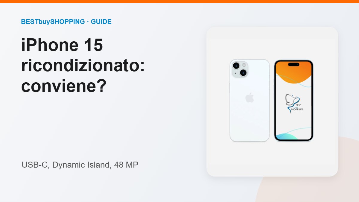 iPhone 15 ricondizionato: conviene ancora?