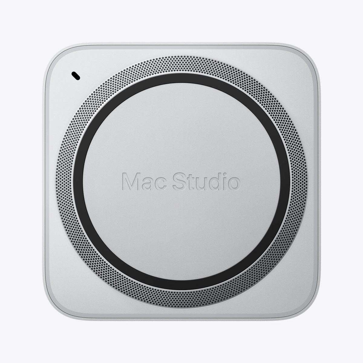 Mac Studio - base con griglia di aerazione